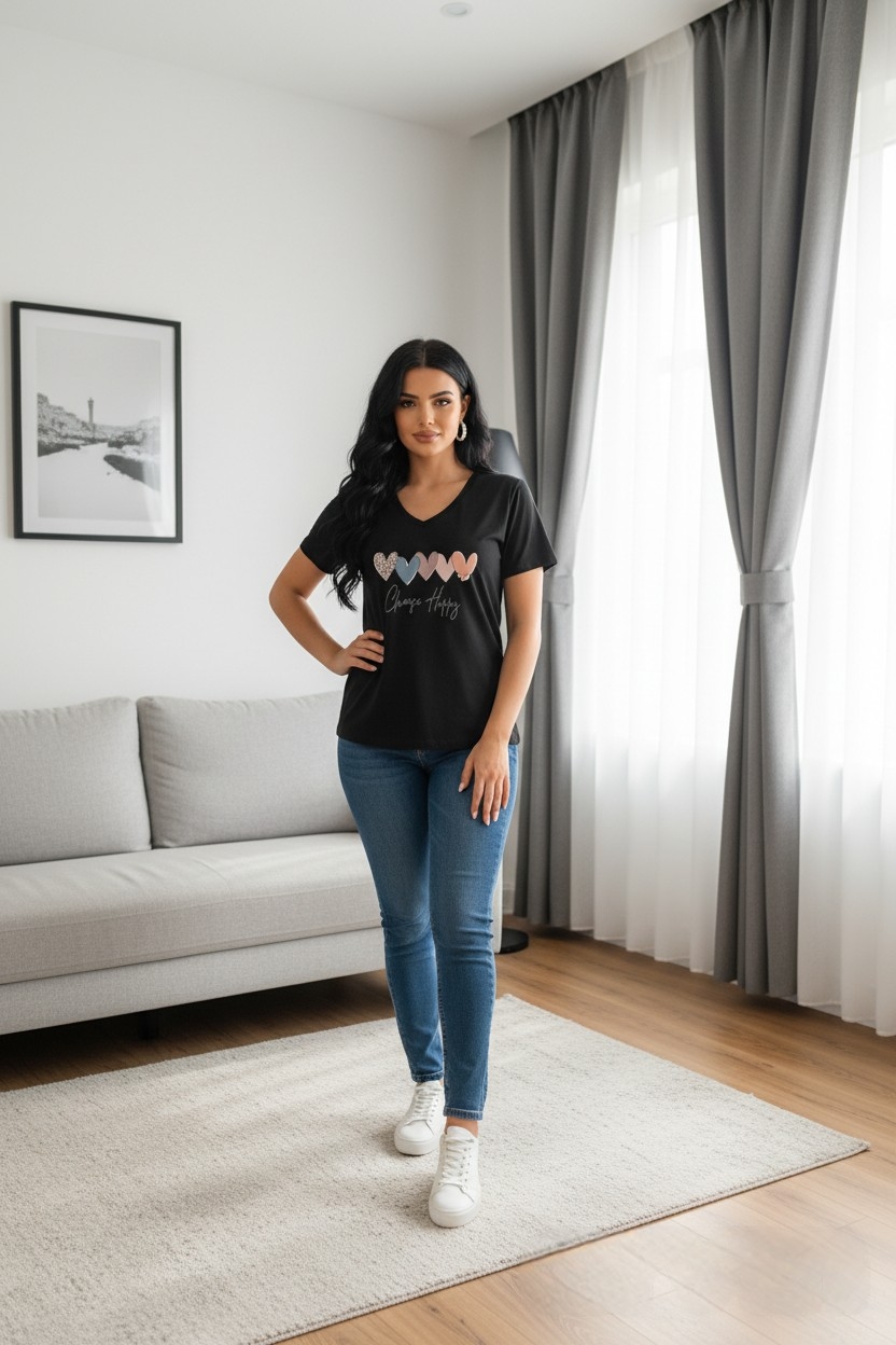 Remeras de Cuello V - Imagen 2