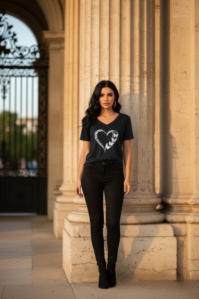 Remeras de Cuello V - Imagen 3