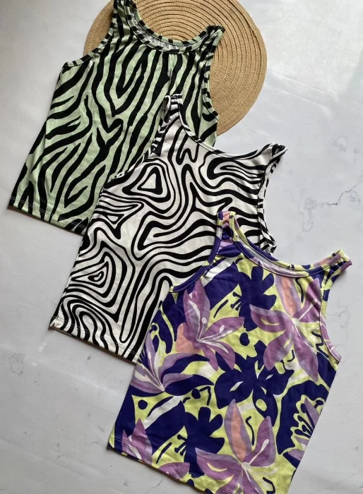 Musculosa Modal Estampado
