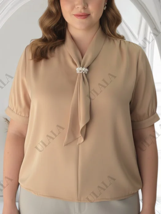 Camisa Corbata Seda/satén Importada