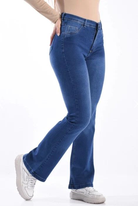 Pantalón Oxford Azul Elástizado