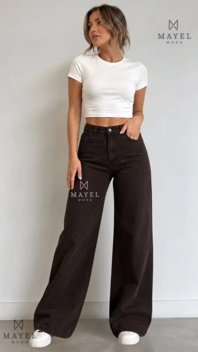 Wide Leg Chocolate