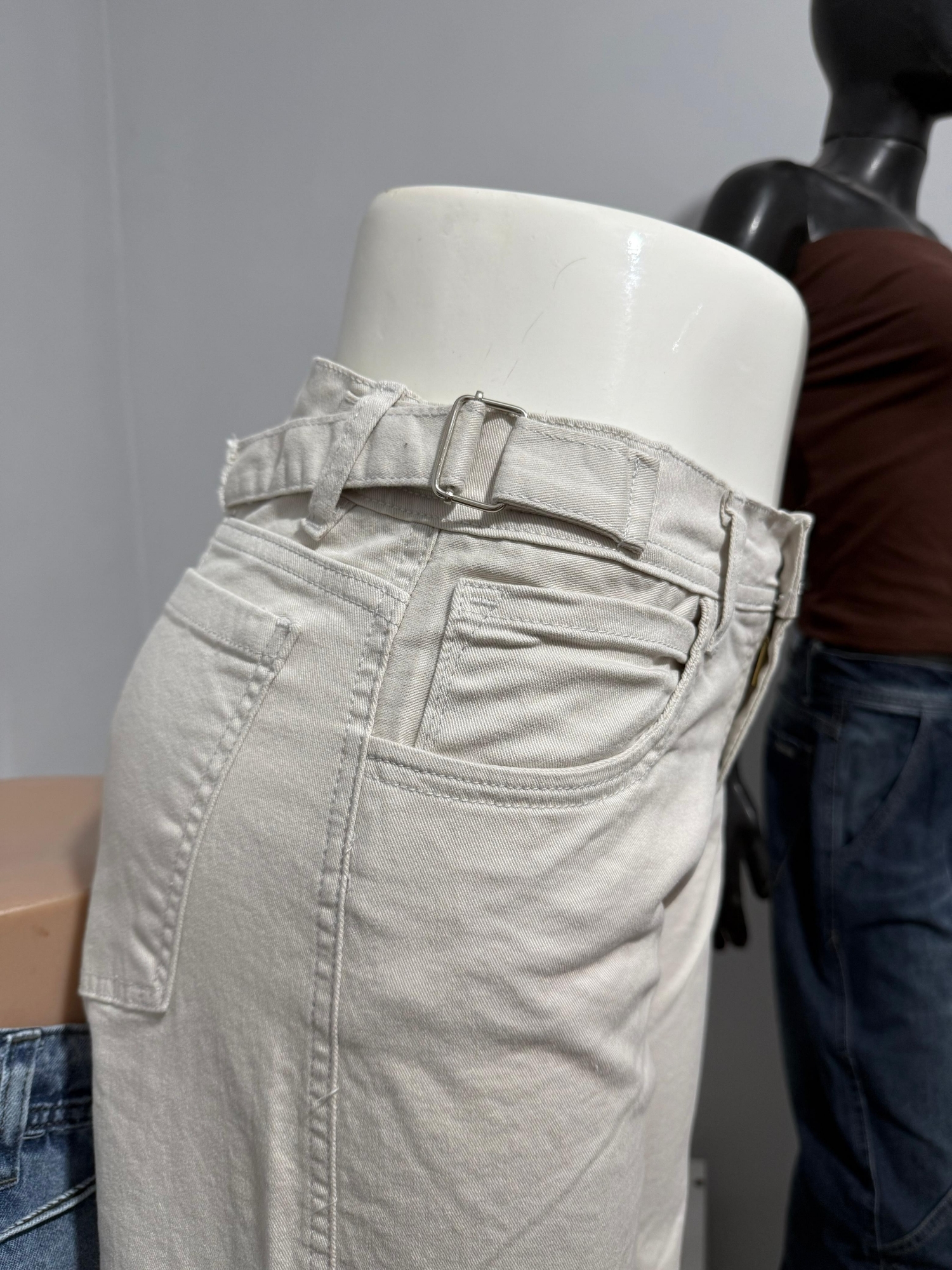 Beige Wide Leg - Imagen 2