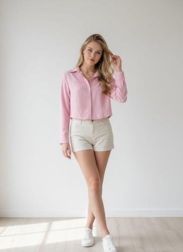 Camisa con Recorte