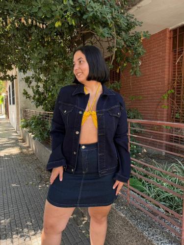 Campera de Jean Elastizada T.especial - Miniatura 4