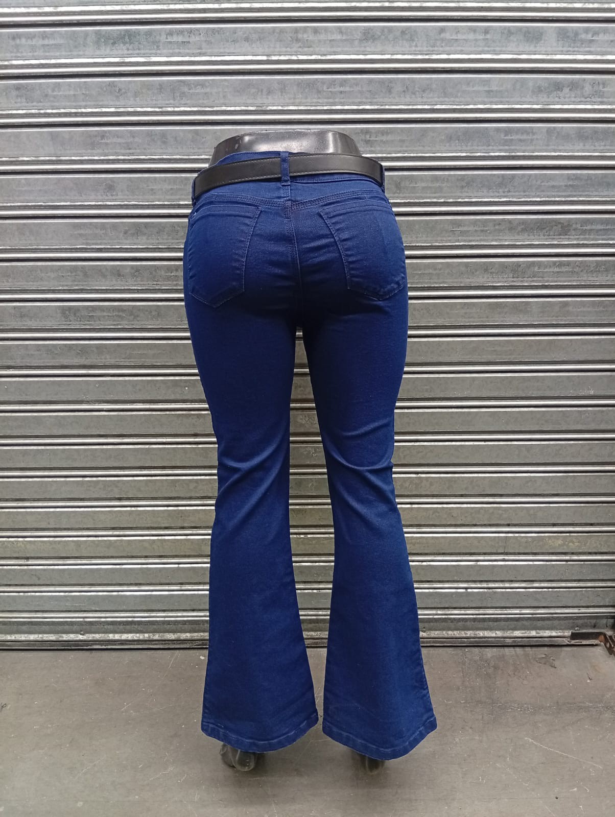 Jeans Oxford Dama Azul Pantalón Ancho Acampanados 2000's Hotsale Mayoristas Mujer - Imagen 4
