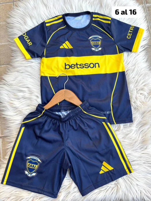 Conjunto de Boca Logos Bordados