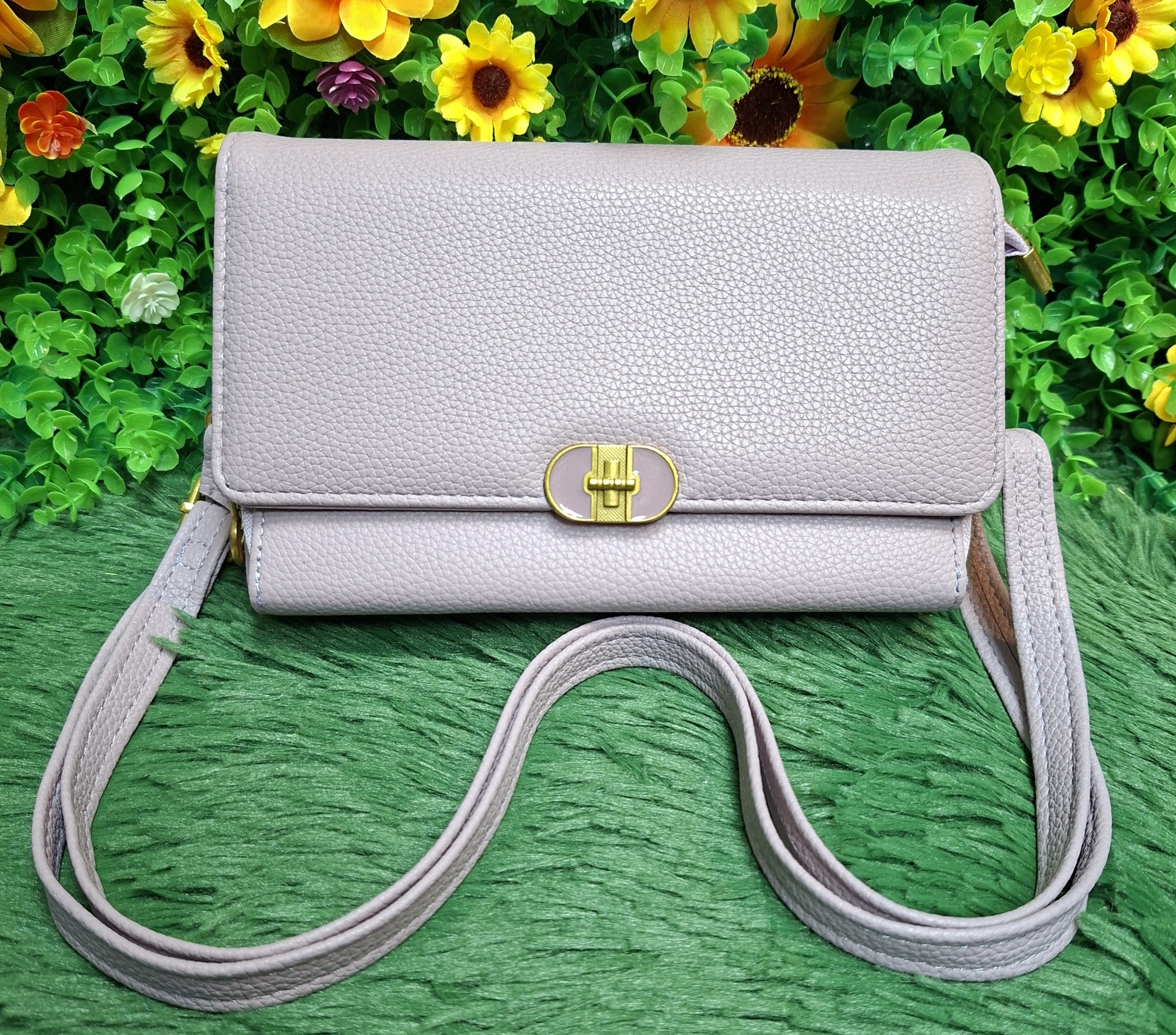 Carterita Morral Cuero Pu con Tira Desmontable Excelente Calidad - Imagen 3