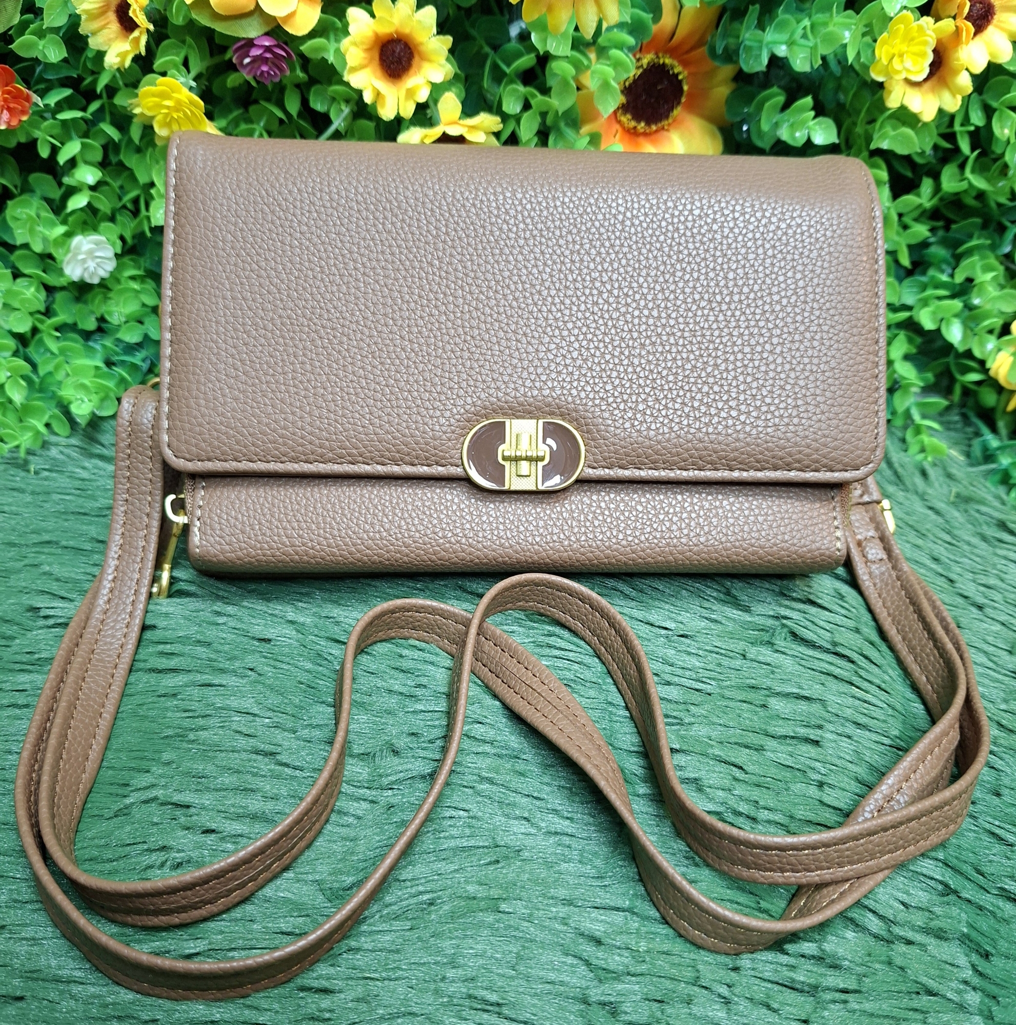 Carterita Morral Cuero Pu con Tira Desmontable Excelente Calidad - Imagen 4