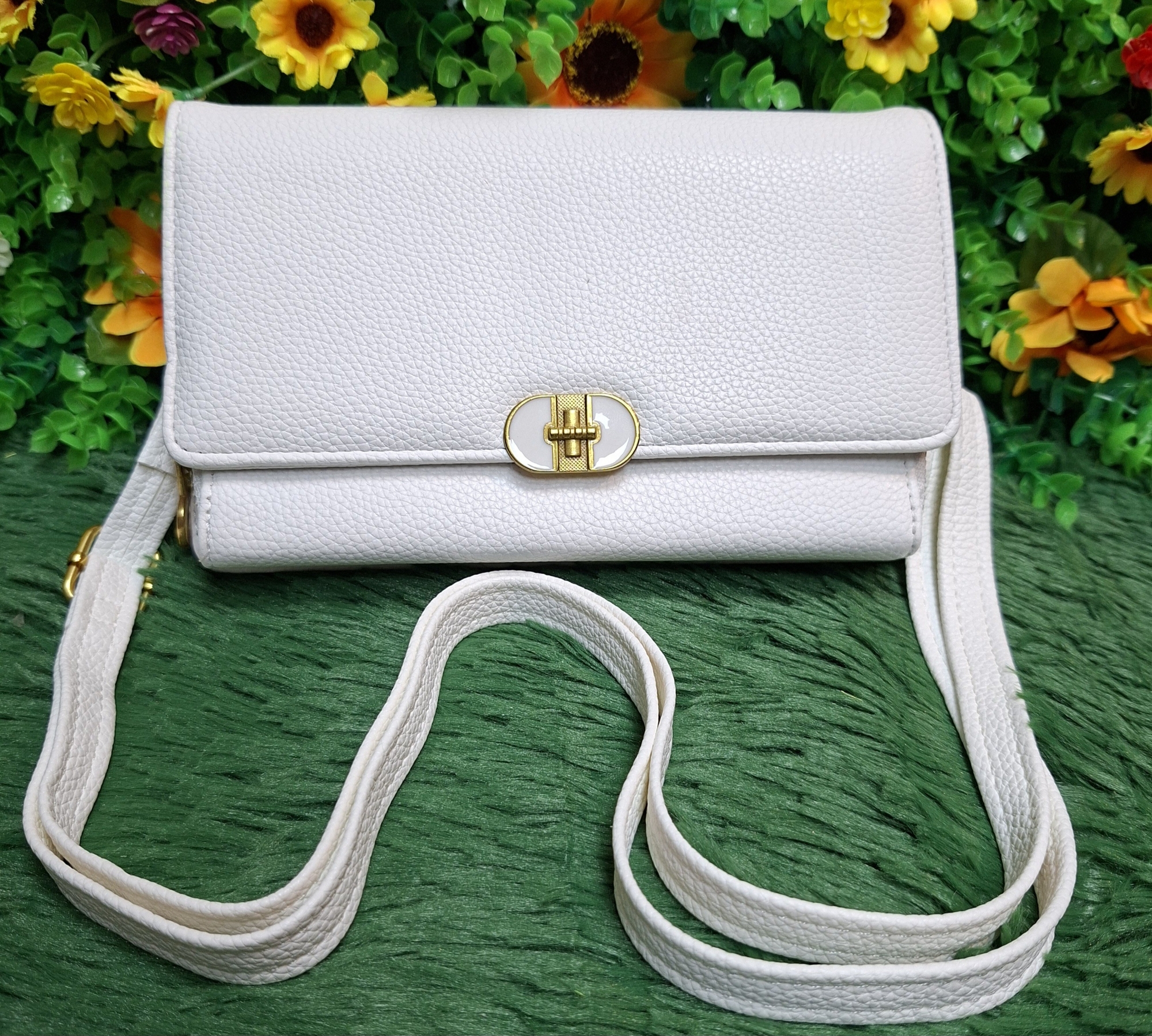 Carterita Morral Cuero Pu con Tira Desmontable Excelente Calidad - Imagen 5