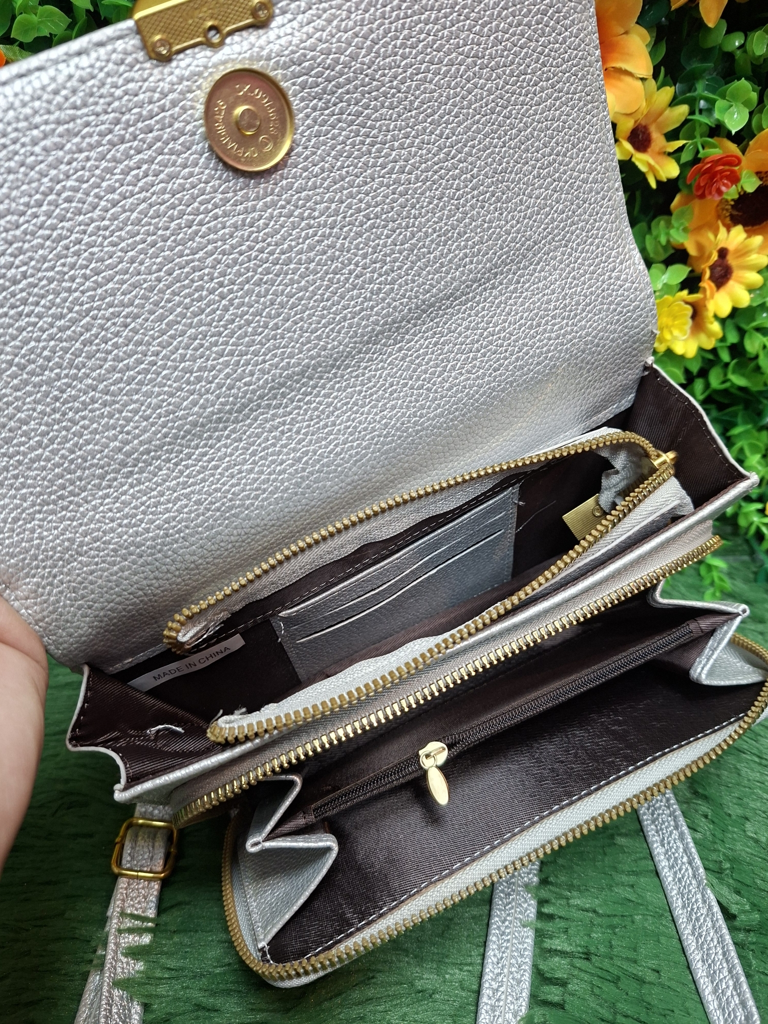 Carterita Morral Cuero Pu con Tira Desmontable Excelente Calidad - Imagen 8