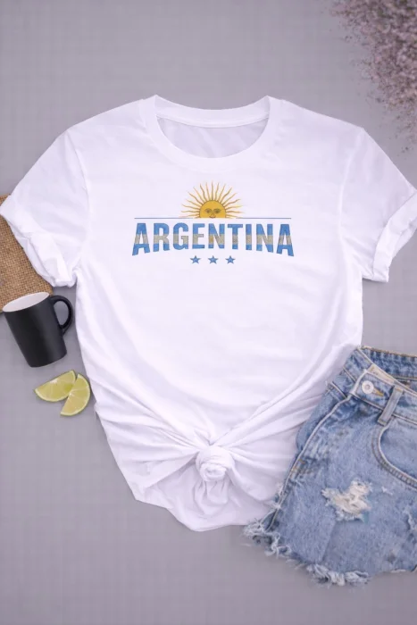 Remera Estampada Argentina