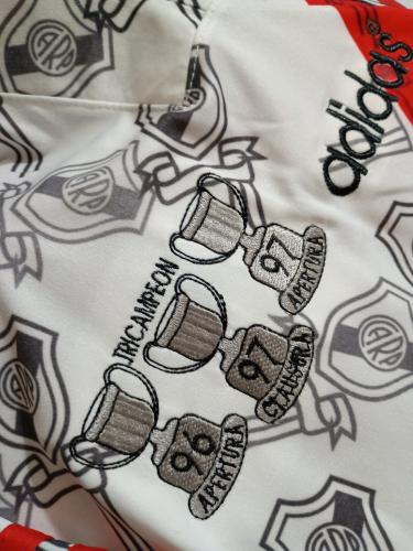 Camiseta River Retro Tricampeón,temporada 1996/97 - Miniatura 6