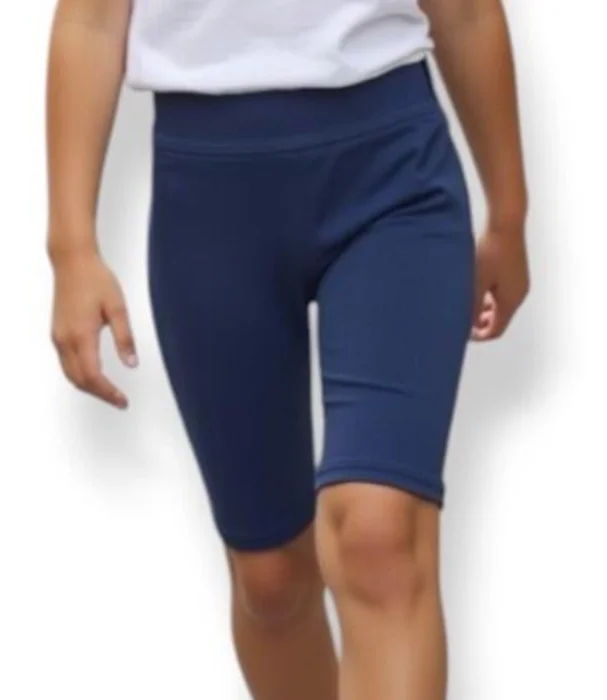 Biker Lycra Escolar Azul Marino Nena