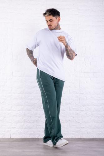 Pantalon Recto de Friza con Línea