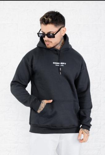 Buzo Oversize Estampado de Algodón Frizado - Miniatura 3