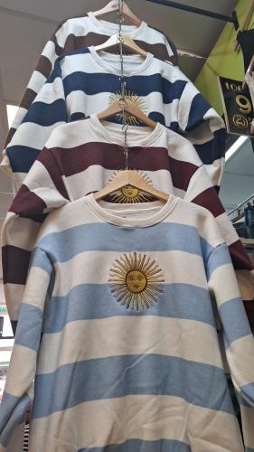 Buzo Frizado Argentina  Oversize