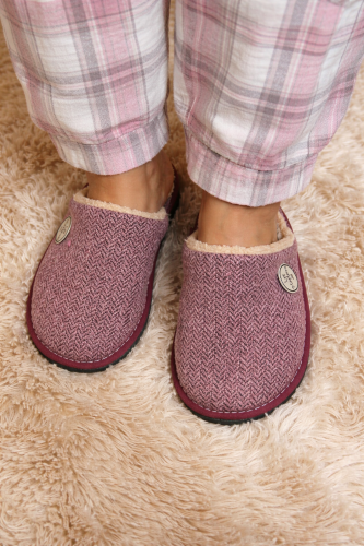 Pantufla Dama Taco con Cordero - Miniatura 3