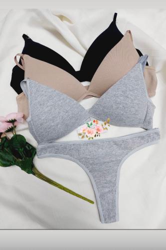 Conjunto Triángulo Algodón y Lycra