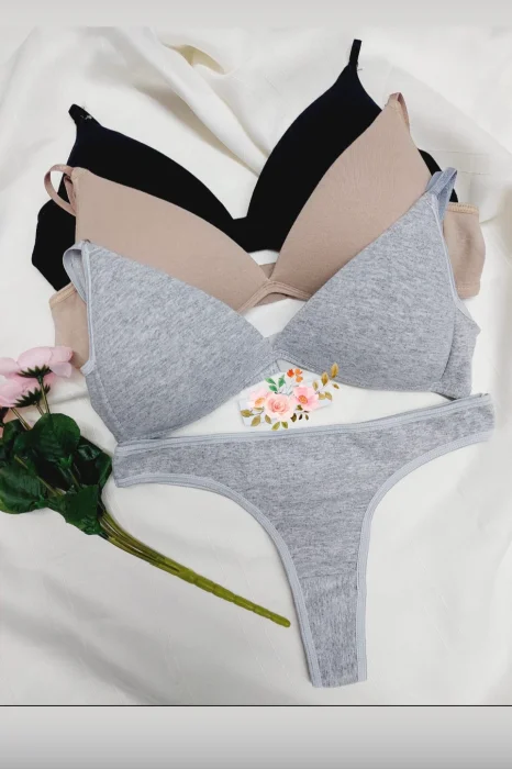Conjunto Triángulo Algodón y Lycra