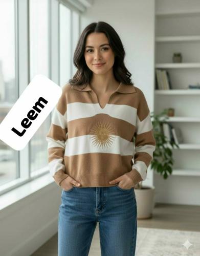 Sweater Acrílico Bordado
