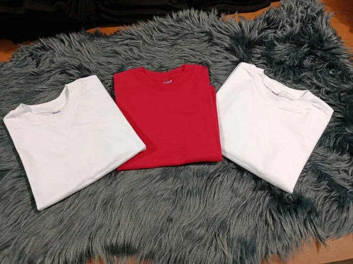 Remeras Algodón Peinado Lisas