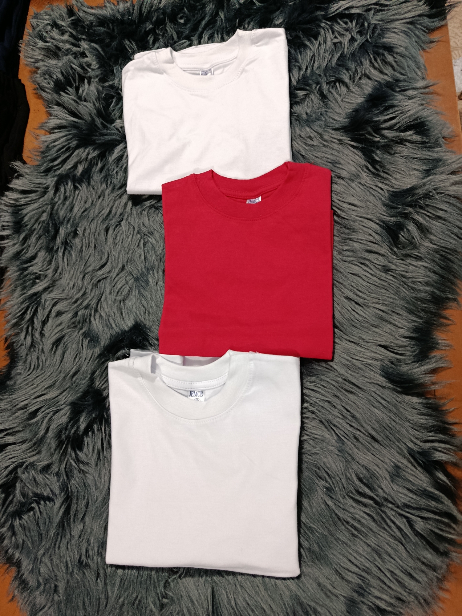 Remeras Algodón Peinado Lisas - Imagen 2