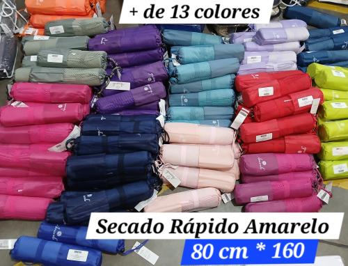 Toallón Secado Rápido Amarelo