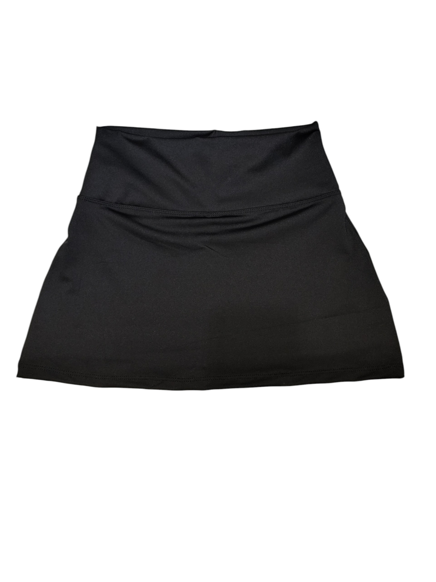 Short Pollera Lycra Negro Juvenil - Imagen 2