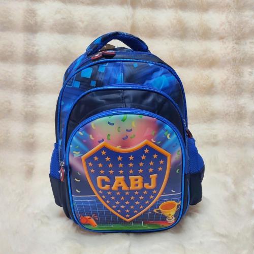 Mochila 3d C/3 Cierres Varios Personajes Escolares - Miniatura 3