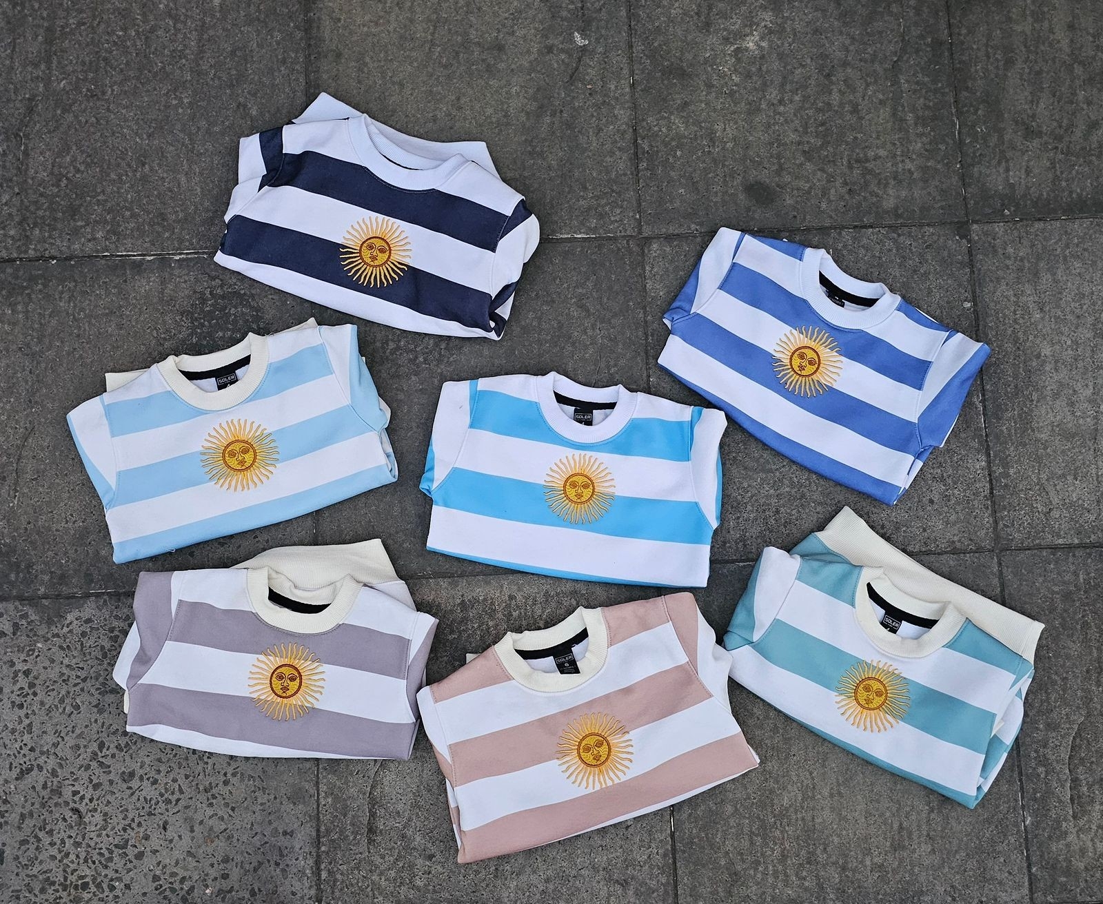 Buzos de Argentina Bordados Unisex - Imagen 4