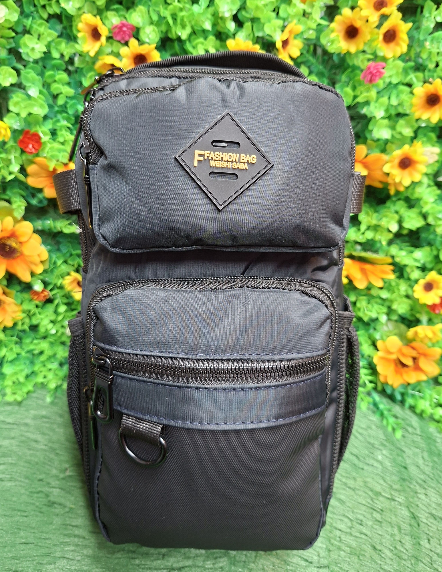 Morral Cruzado Grande Impermeable Excelente Calidad - Imagen 2