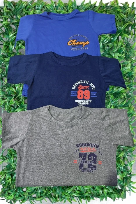 Remera con Letras Nene de Algodón