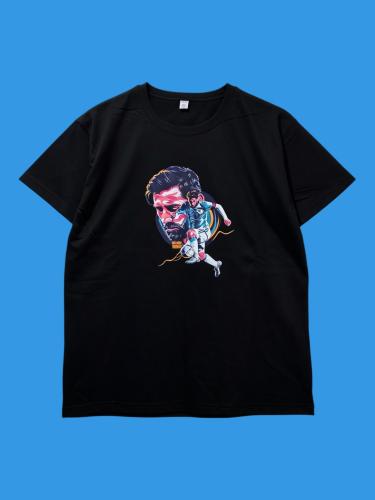 Remeras Hombre Dia del Padre Messi Maradona Argentina