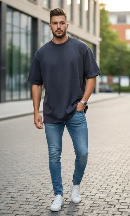 Remera Overvize Algodón 24.1