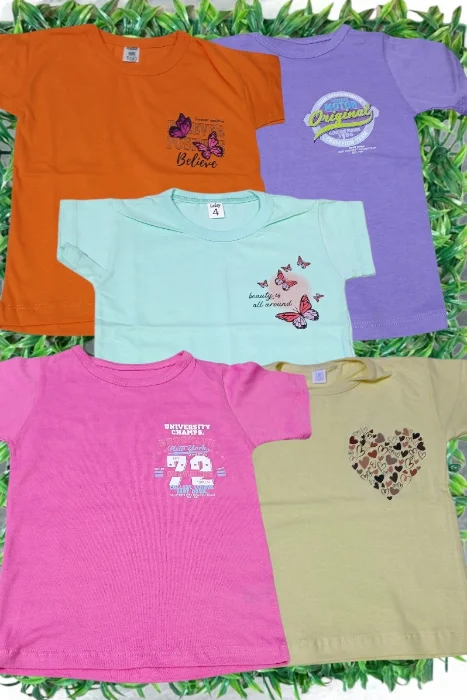 Remera Letras Nena Estampado