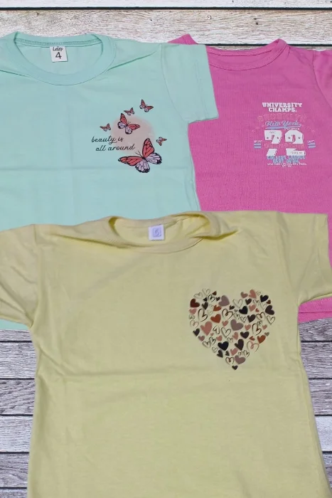 Remera Letras Nena