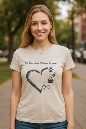 Remera Algodon Soy una Mujer Simple - Miniatura 2