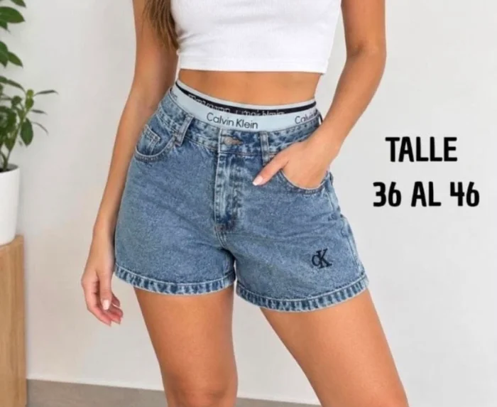 Shorts  Kv Bordado ( N )