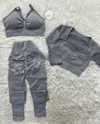 Conjunto 3 Piezas- Calza, Top y Musculosa - Miniatura 6