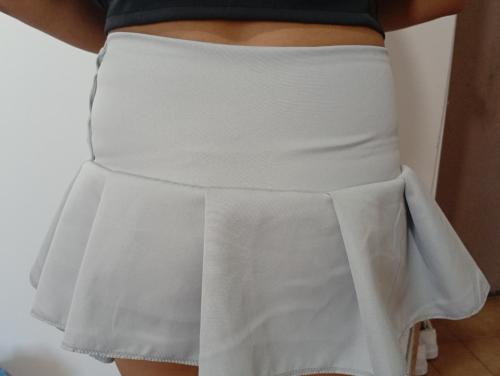 Shorts Pollera Tableada