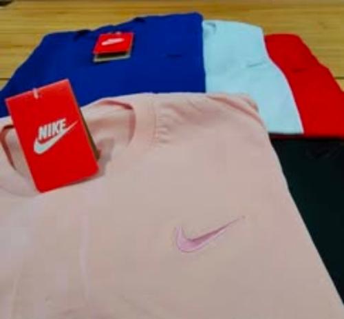 Remeras Algodón Peinado Logo Bordado ( N )