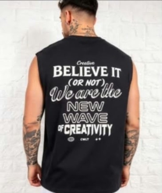 Musculosas  Oversize Doble Estampa ( N ) - Imagen 4