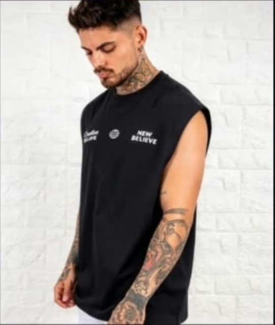 Musculosas  Oversize Doble Estampa ( N ) - Imagen 5