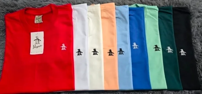 Remeras Algodón Peinado Logo Bordado ( N  )