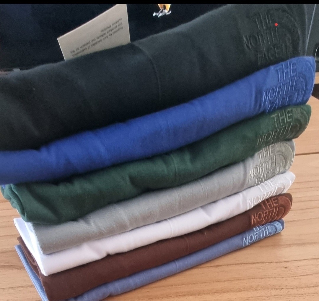 Remeras Algodón Peinado Logo Bordado ( N  ) - Imagen 5