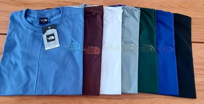 Remeras Algodón Peinado Logo Bordado ( N  )