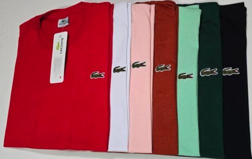 Remeras Algodón Peinado Logo Bordado ( N  )