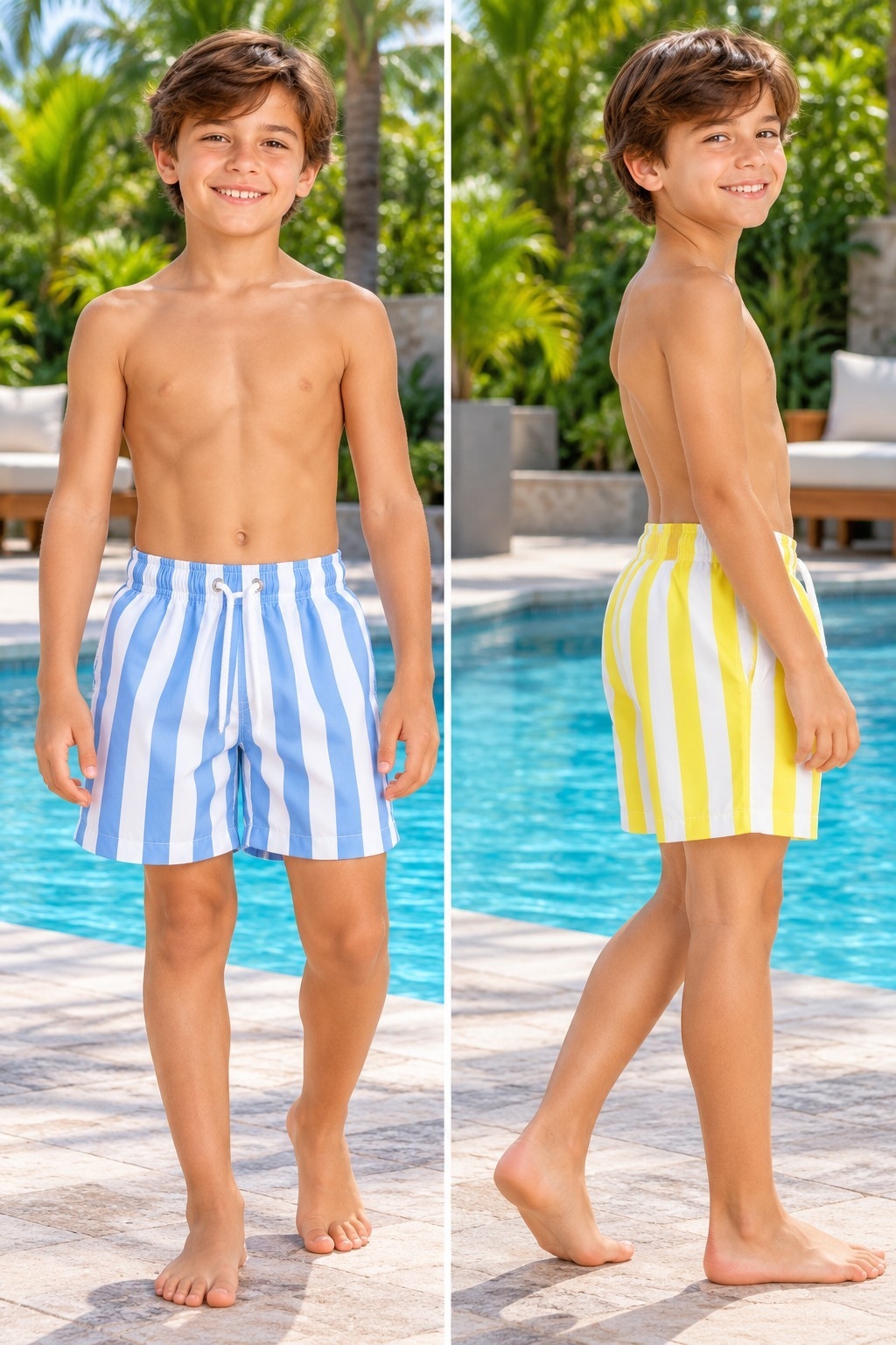 Shorts Baño Niños con Suspensor ( N  ) - Imagen 2