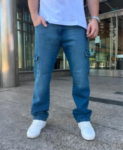 Jeans Mom Cargo Recto (n)